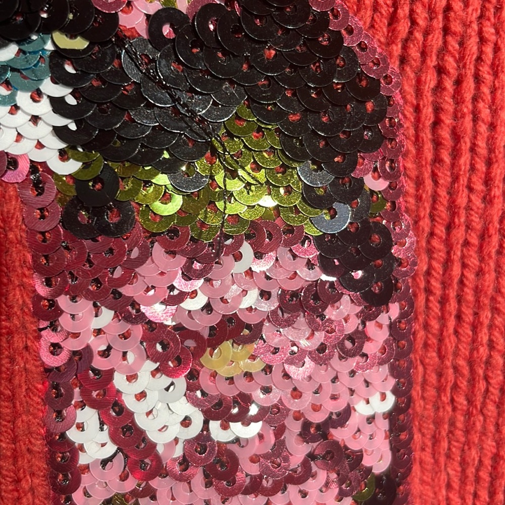 Gorgeous oversized Wildfox white label, RARE sequin 88. - Picture 5 of 8
